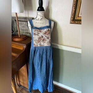 Rare Y2K 1970's Denim
Cherub Angel Design Italy Jumper
Cottagecore Dress